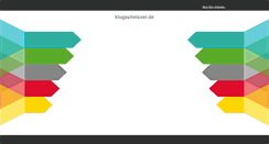Desktop Screenshot of klugscheisser.de